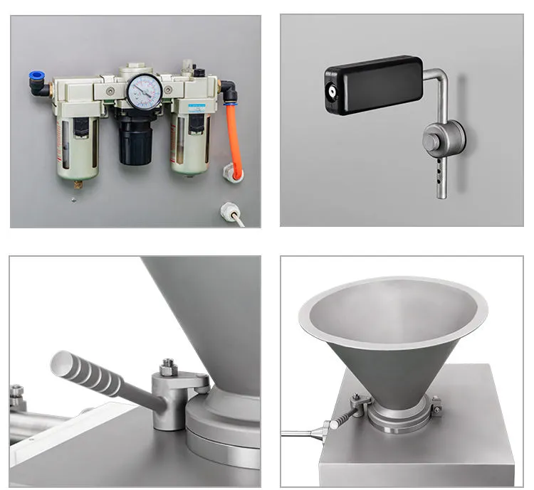 Wurst maschine Automatische Edelstahl Wurst Stuffer Hühner wurst Maschine - Wurstfüller - foodmachtech