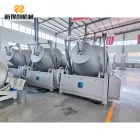Customizable large fully automatic vacuum hydraulic tumbling machine for marinating beef mutton and fish slices model GRY-3600 - Tumbler - foodmachtech