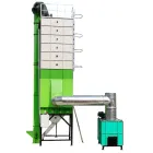 5Ton-12Ton neue kleine Niedertemperatur-Korn-Trockner-Maschine mit Dieselofen-Kohle brenner Strom-Ofen-Husk-Herd - Trockner - foodmachtech