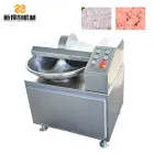 El ZB-20 pequeño comercial completamente automático picadora de carne es adecuado para carne y verduras - Cortador de tazón - foodmachtech