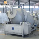 Customizable large fully automatic vacuum hydraulic tumbling machine for marinating beef mutton and fish slices model GRY-3600 - Tumbler - foodmachtech