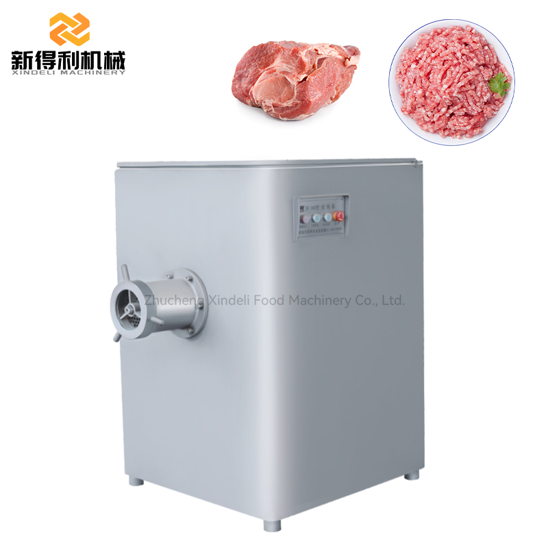 JR-160 Коммерческая полностью автоматическая мясорубка может использоваться как для свежего, так и для замороженного мяса.