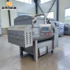 Customizable large commercial fully automatic vacuum mixer for making sausage and steamed bun fillings model ZJB-1200 - Meat Stuffing Mixer - foodmachtech