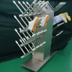 ブーツの乾燥と消毒のための電気ステンレス鋼シューズラック - スマート倉庫ラッキングシステム - foodmachtech