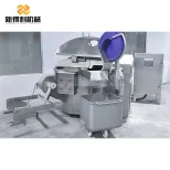 Customizable fully automatic large-scale high-speed chopping and mixing machine equipment for meat  vegetables  Model ZB-200 - Bowl Cutter - foodmachtech