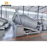 Customizable large fully automatic vacuum hydraulic tumbling machine for marinating beef mutton and fish slices model GRY-3600 - Tumbler - foodmachtech