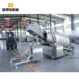 GRY-2500 Commercial large-scale fully automatic stainless steel hydraulic vacuum tumbling machine meat curing machine - Tumbler - foodmachtech