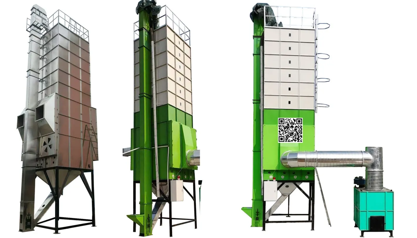 5Ton-12Ton neue kleine Niedertemperatur-Korn-Trockner-Maschine mit Dieselofen-Kohle brenner Strom-Ofen-Husk-Herd - Trockner - foodmachtech