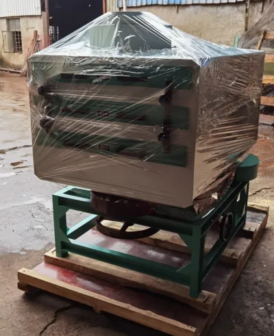 Motoniveladora de Arroz MMJX100x5 com Motor 1.1kw Primeira Camada para Limpeza De Farelo 80T Por Dia Moinho De Arroz Bom Preço Qualidade Rolamento Componentes - Máquina triagem - foodmachtech