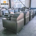 Customizable commercial stainless steel fish ball and ginger powder automatic high-speed chopping and mixing machine model ZB-40 - Bowl Cutter - foodmachtech