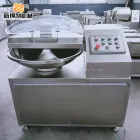 Customizable commercial stainless steel fish ball and ginger powder automatic high-speed chopping and mixing machine model ZB-40 - Bowl Cutter - foodmachtech
