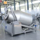 Customizable fully automatic variable frequency inclined vacuum tumbling machine fish marinating equipment model GRY-1700 - Tumbler - foodmachtech