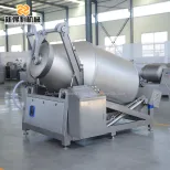GRY-2500 Commercial large-scale fully automatic stainless steel hydraulic vacuum tumbling machine meat curing machine - Tumbler - foodmachtech