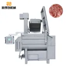 Customizable large commercial fully automatic vacuum mixer for making sausage and steamed bun fillings model ZJB-1200 - Meat Stuffing Mixer - foodmachtech