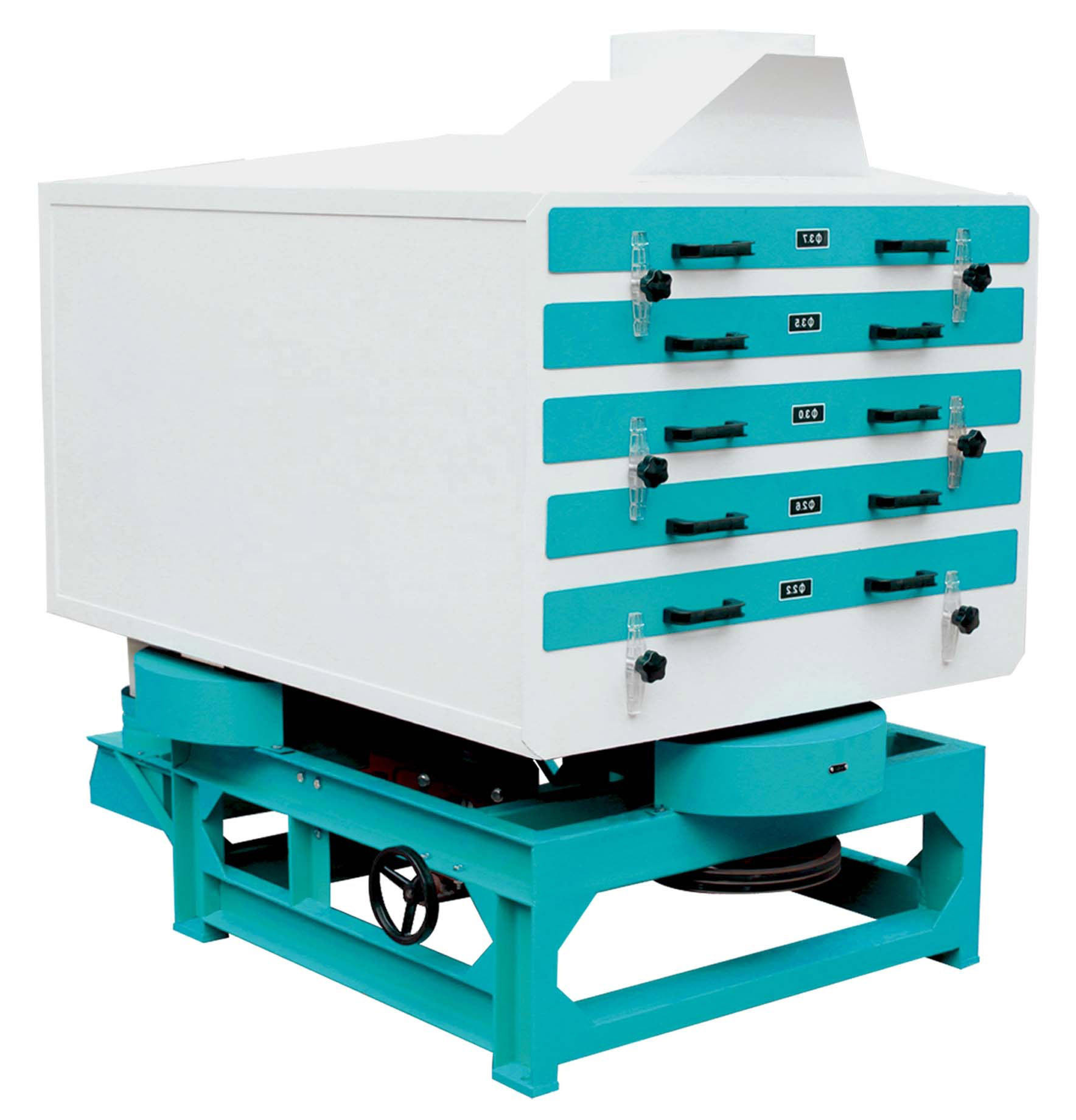 MMJX100x5 1日あたり80Tブラシ洗浄1.1kwモーター1層のライスグレーダーベアリング部品