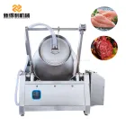 Customizable fully automatic variable frequency inclined vacuum tumbling machine fish marinating equipment model GRY-1700 - Tumbler - foodmachtech