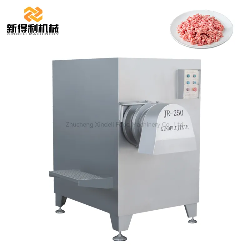 Automático grande de pollo y pato esqueleto de carne picada pescado equipo JR-250 de acero inoxidable de alta potencia carne picada máquina - Molino de carne - foodmachtech