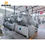 Customizable large fully automatic vacuum hydraulic tumbling machine for marinating beef mutton and fish slices model GRY-3600 - Tumbler - foodmachtech