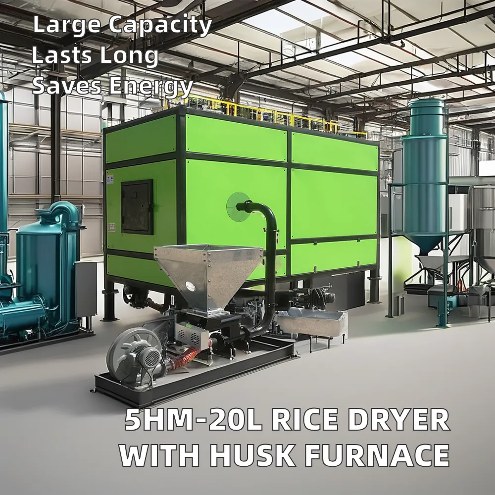 Neuer Typ Husk Ofen und Korn Trockner Brenner Reismühle Husk Herd für Paddy Trockner - Trockner - foodmachtech