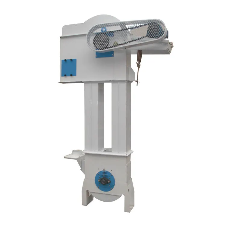 Vertical Mini/Small/Large Elevator for Rice Mill Machine with Motor /cup/ Plastic Bucket /Belt Auto Adjustable - Bucket Elevator - foodmachtech
