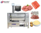 Large meat filling and mixing machine hot dog sausage filling and mixing machine - Meat Stuffing Mixer - foodmachtech