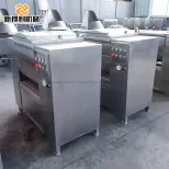 Customizable commercial fully automatic double-shaft vacuum mixer for making sausage and dumpling fillings model ZJB-100 - Meat Stuffing Mixer - foodmachtech