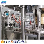 ماكينة تعبئة مشروبات الطاقة من الثور الأحمر لتعبئة الزجاجات/مصنع تعبئة المشروبات الوظيفية/ماكينة تعبئة السوائل - ماكينة التعبئة - foodmachtech