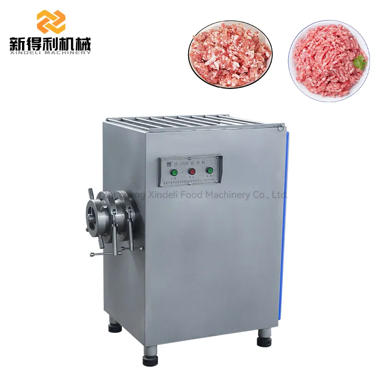 Acero inoxidable pescado camarón carne y fruta y verdura máquina de picar comercial automático picar equipo modelo JR-120 - Molino de carne - foodmachtech