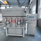 ZJB-2500 commercial large vacuum stainless steel mixing machine can be used to make meat vegetable stuffing and hot pot balls - Meat Stuffing Mixer - foodmachtech