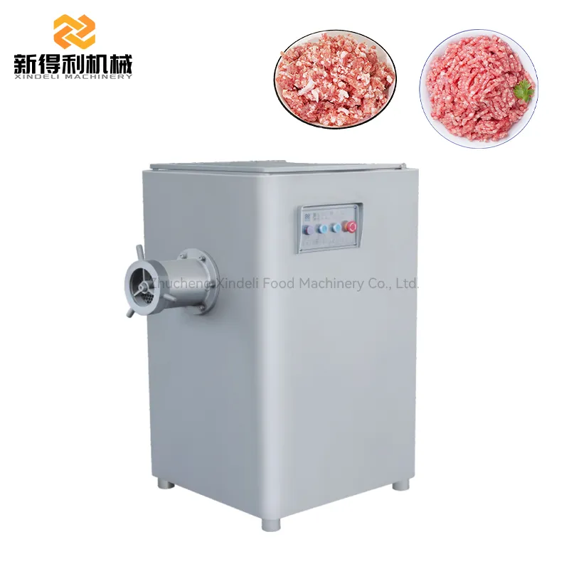Personalizable marco de pollo acero inoxidable máquina picar completamente automática molinillo carne modelo JR-130 - Molino de carne - foodmachtech