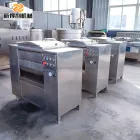 Customizable commercial fully automatic double-shaft vacuum mixer for making sausage and dumpling fillings model ZJB-100 - Meat Stuffing Mixer - foodmachtech