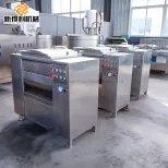 Customizable commercial fully automatic double-shaft vacuum mixer for making sausage and dumpling fillings model ZJB-100 - Meat Stuffing Mixer - foodmachtech
