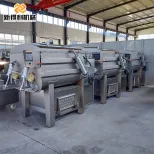 Customizable fully automatic commercial vacuum filling mixer for beef filling pre-prepared food mixing equipment model ZJB-750 - Meat Stuffing Mixer - foodmachtech