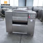 Customizable commercial fully automatic double-shaft vacuum mixer for making sausage and dumpling fillings model ZJB-100 - Meat Stuffing Mixer - foodmachtech
