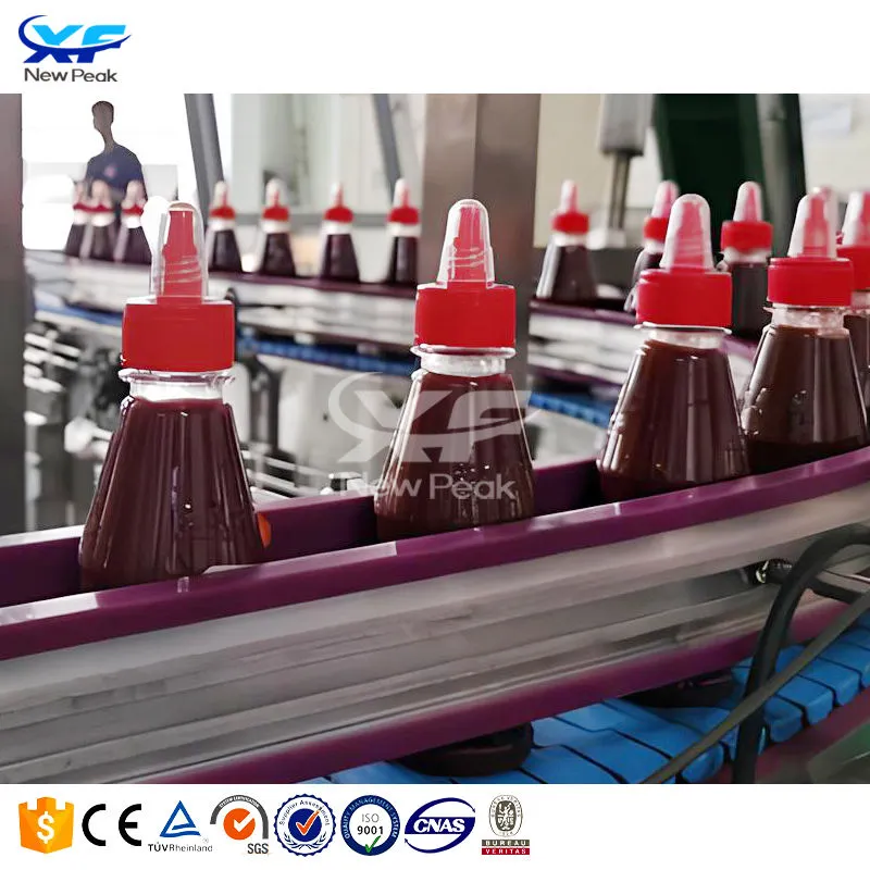 Multifunctional Ketchup Filling Machine 100ml-1L Adjustable Peanut Butter Jar Bottling Machine - Filling Machine - foodmachtech