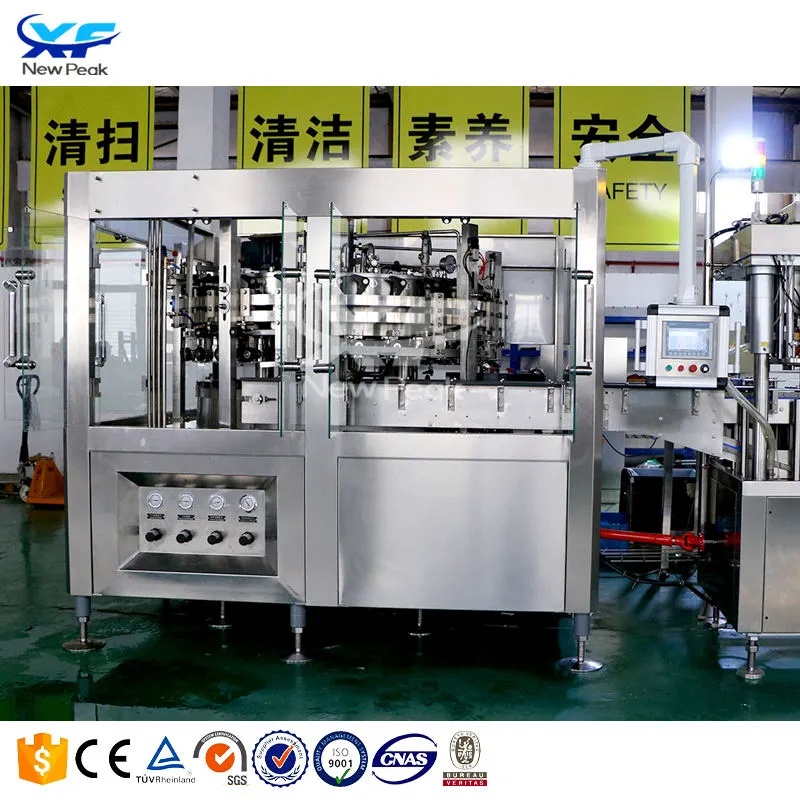 Le bidon automatique de machine d'embouteillage de jus remplissent machine de remplissage liquide de machine de conditionnement - Machine de remplissage - foodmachtech