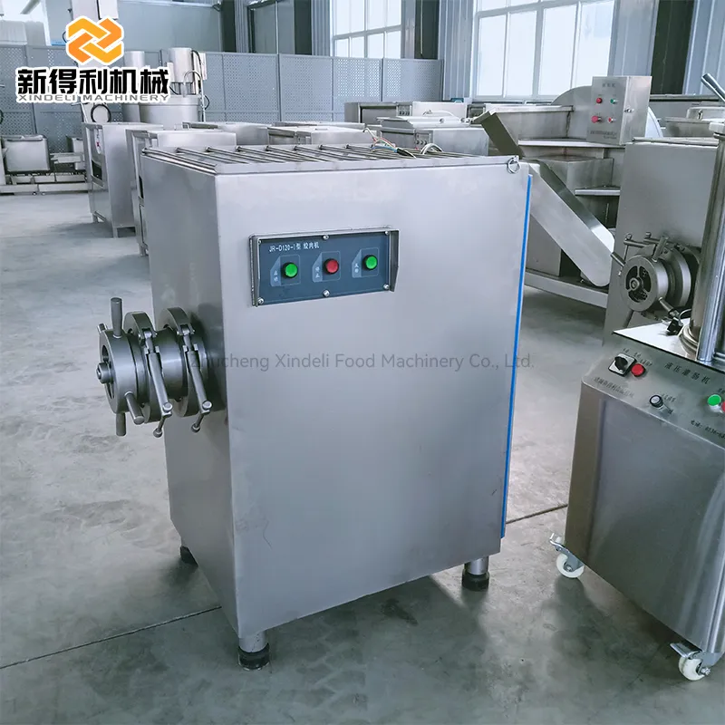 Acero inoxidable pescado camarón carne y fruta y verdura máquina de picar comercial automático picar equipo modelo JR-120 - Molino de carne - foodmachtech