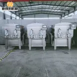 Customizable fully automatic commercial vacuum filling mixer for beef filling pre-prepared food mixing equipment model ZJB-750 - Meat Stuffing Mixer - foodmachtech