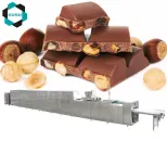 Gusu Nova Máquina Automática De Linha De Produção De Chocolate Para Todos Os Tipos De Fabricação De Chocolate - Linha De Produção De Moldagem De Bloco De Chocolate - foodmachtech