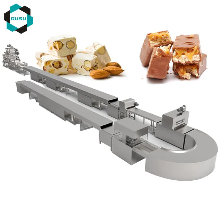 Fully Automatic New Condition Energy Bar Manufacturing Machine for Grain and Protein Bar Production Line - Chocolate Block Molding Production Line - foodmachtech