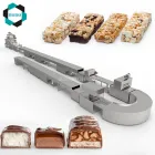 Fully Automatic New Condition Energy Bar Manufacturing Machine for Grain and Protein Bar Production Line - Chocolate Block Molding Production Line - foodmachtech