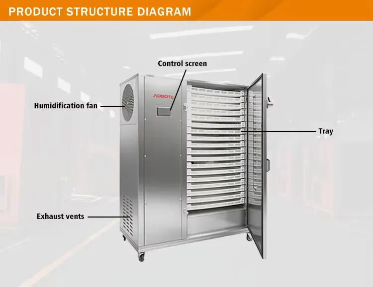 Commercial Food Dehydrator Vegetable Fruit Groundnut Onion Drying Machine - Dryer - foodmachtech