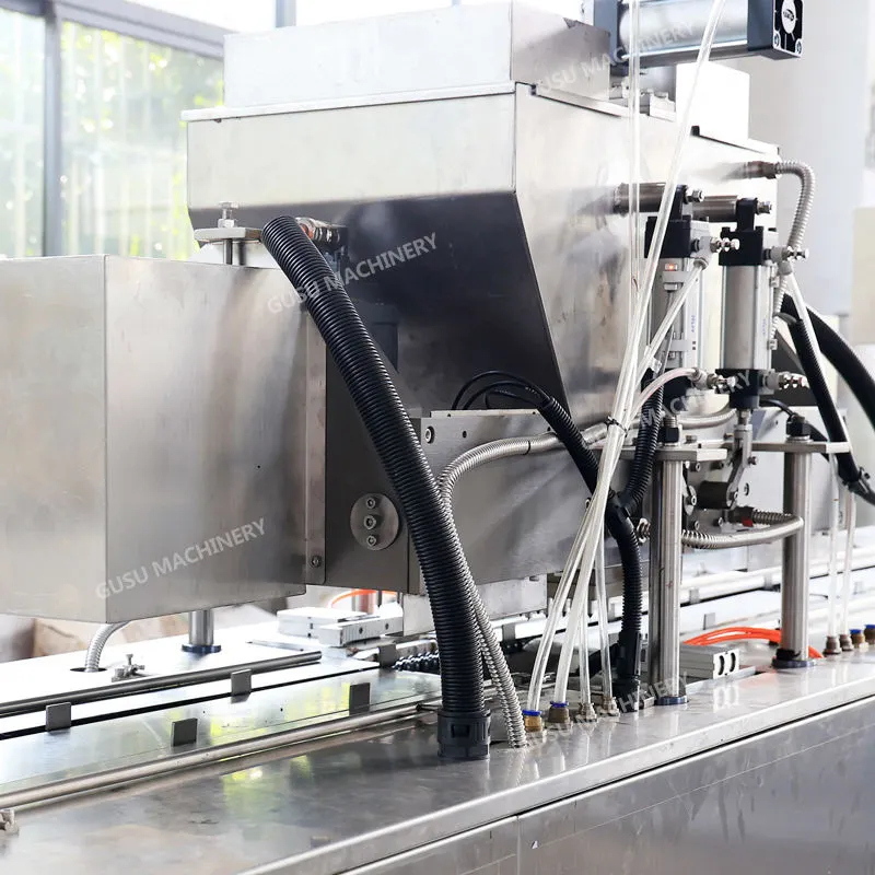 Gusu Nova Máquina Automática De Linha De Produção De Chocolate Para Todos Os Tipos De Fabricação De Chocolate - Linha De Produção De Moldagem De Bloco De Chocolate - foodmachtech