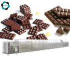 GUSU Automatic Chocolate Machine Chocolate Moulding Line - Chocolate Block Molding Production Line - foodmachtech