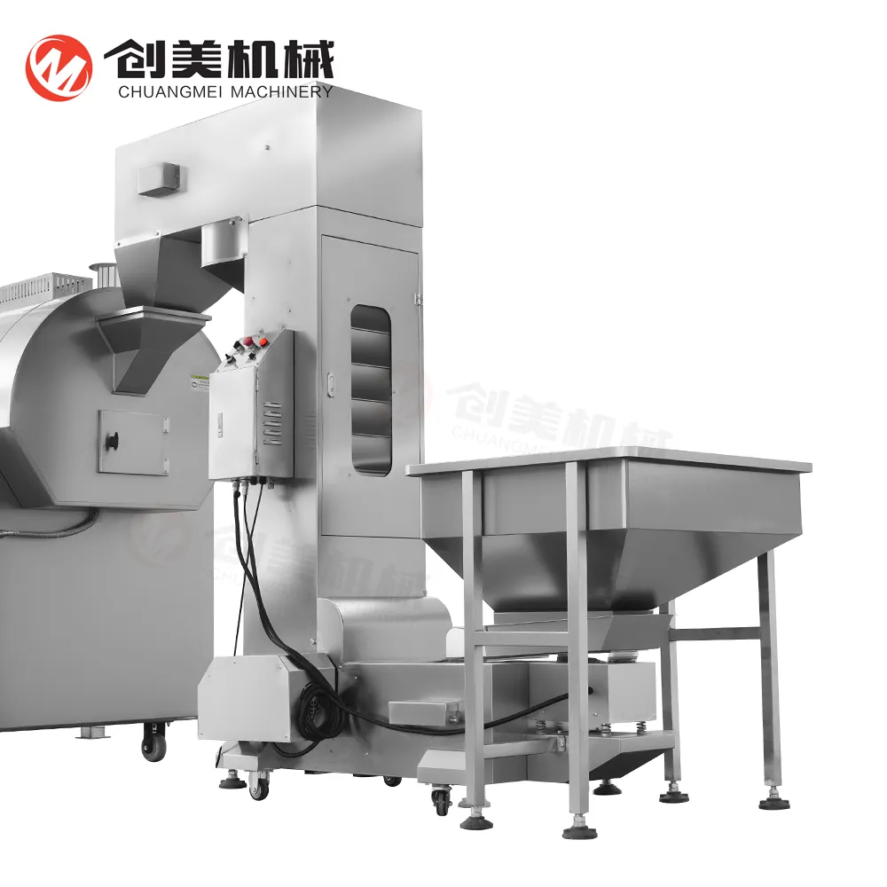 Fully Automatic Puffed Food Production Line Supports Potato Chips, Shrimp Crackers and Rice Crackers - Extruder - foodmachtech