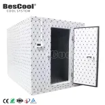 Customizável 6*2.4*3m câmara fria-25 ~ 10 graus temperatura controlada 150mm refrigerando o retalho do congelador do sistema - Congelador - foodmachtech