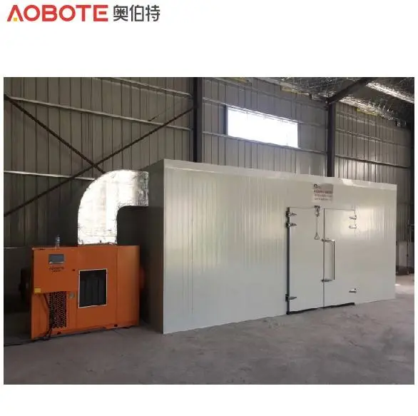 PLC Controlled Industrial Dehydrator with Trays for Tea Leaves and Flowers Heat Pump Dryer Dehydrator - Dryer - foodmachtech