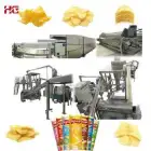 Potato Chips Machinery Automatic Baking/ Potato Peeler Making Equipment/ Pringle Type Potato Chips Production Line Shanghai HG - Extruder - foodmachtech