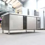 Fábrica directa de acero inoxidable 1,2 m 1,5 m 1,8 m refrigeradores comerciales refrigerados congeladores - Congelador - foodmachtech