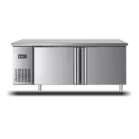 Fábrica directa de acero inoxidable 1,2 m 1,5 m 1,8 m refrigeradores comerciales refrigerados congeladores - Congelador - foodmachtech